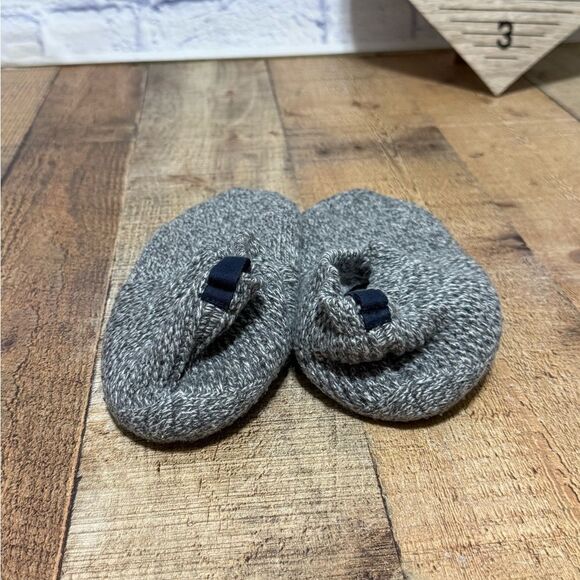BOMBAS Gripper Slipper 
 Knit in gray women’s Small 7-9.5 - Picture 4 of 9